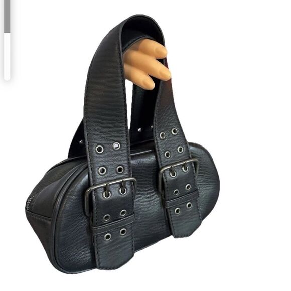 Free People Black Satchel - Picture 2 of 13